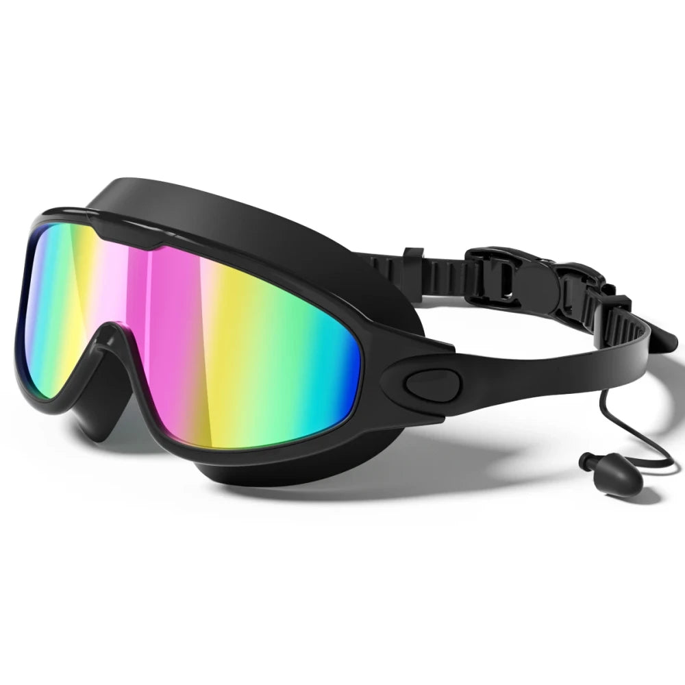 Wide View Anti-Fog Swimming Goggles