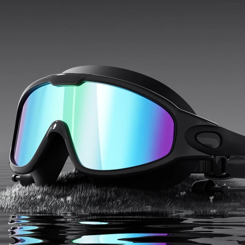 Wide View Anti-Fog Swimming Goggles