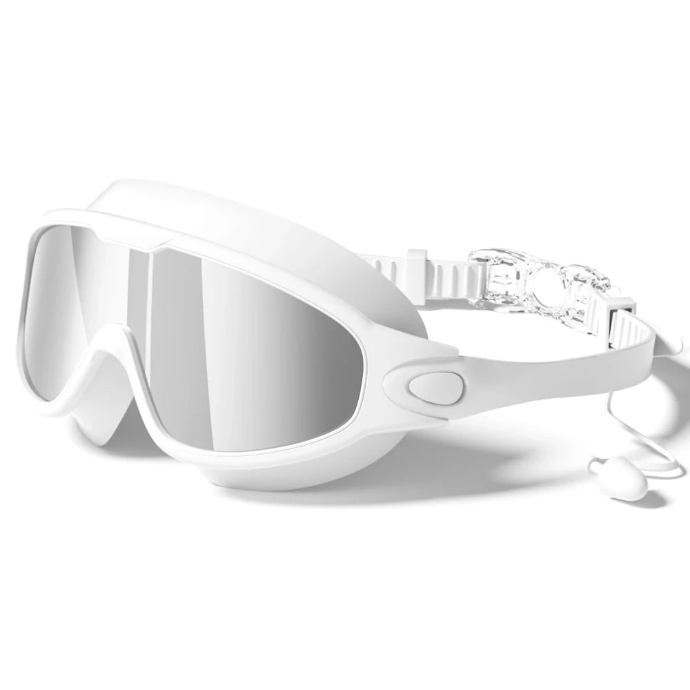 Wide View Anti-Fog Swimming Goggles