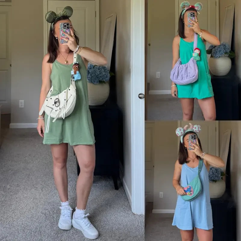 Tanming Athletic Romper Dress