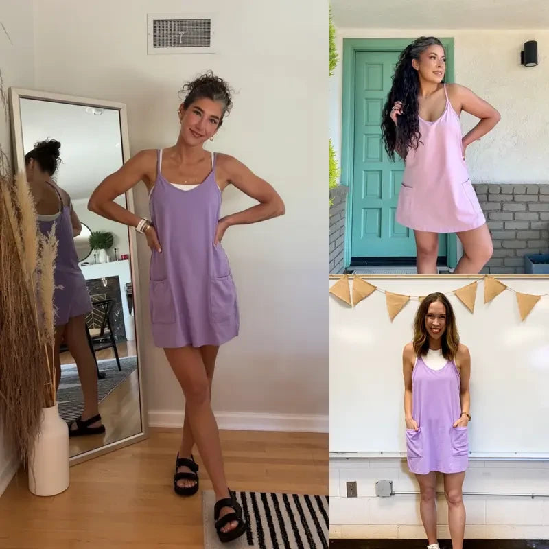 Tanming Athletic Romper Dress